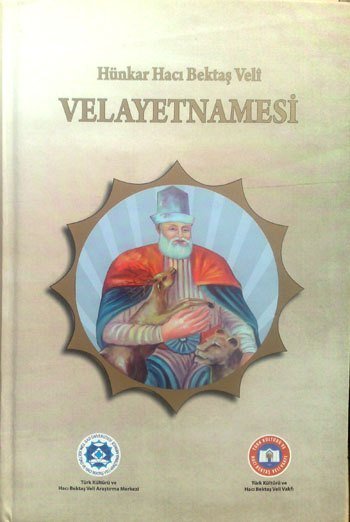 Hünkâr Hacı Bektaş Velî Velâyetnâmesi kitabının kapağı